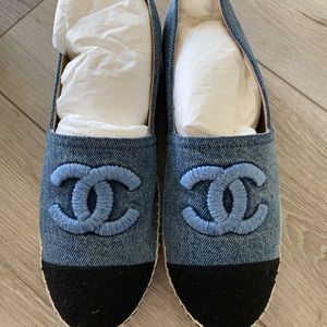 Chanel Denim Espadrilles size 39